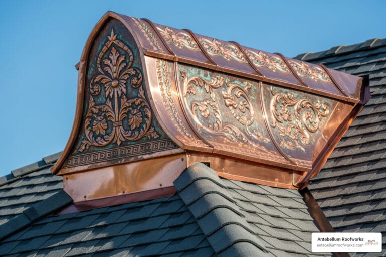 decorative ridge cap